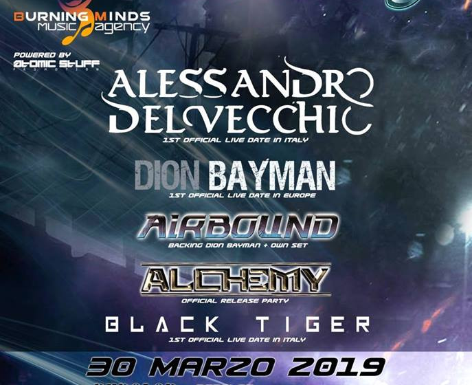 BLACK TIGER WILL PLAY IN ITALY ON „A MELODIC ROCK NIGHT 3“