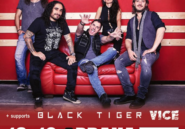 BLACK TIGER will play with HARDLINE and VICE