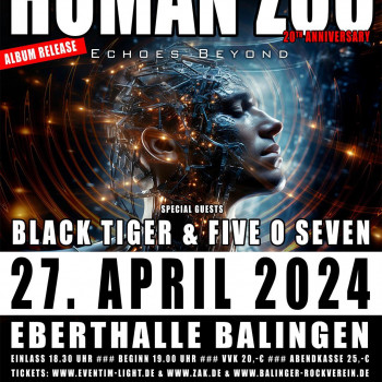 BLACK TIGER will play on release party of new album of HUMAN ZOO