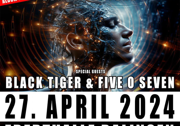 BLACK TIGER will play on release party of new album of HUMAN ZOO
